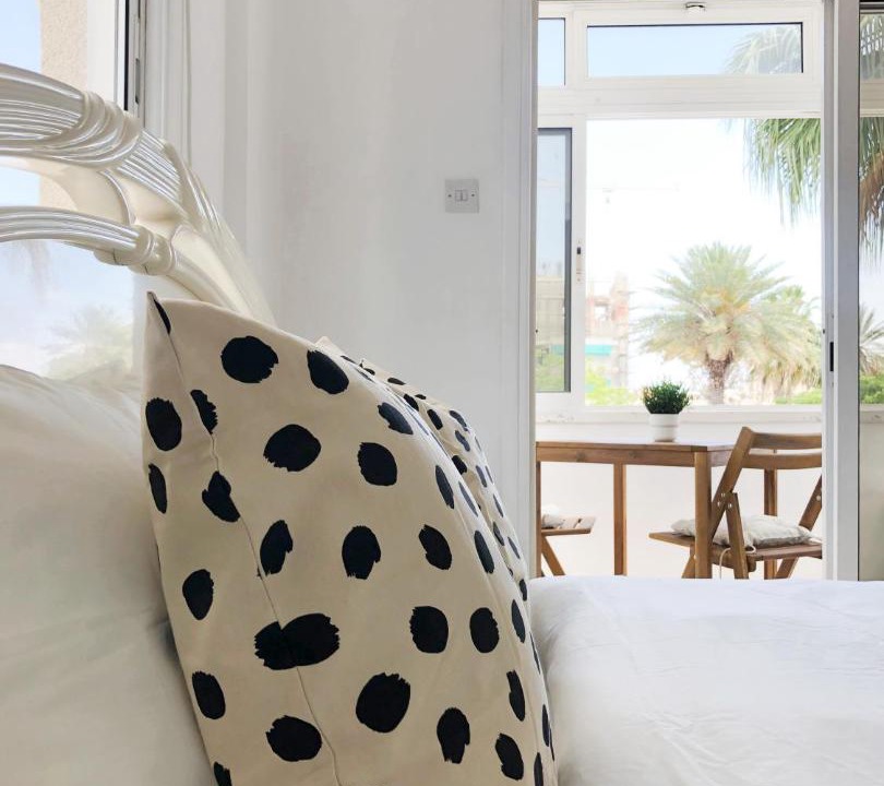 Larnaca City Centre Apartment | Large apartment close to Finikoudes Beach with 2 balconies