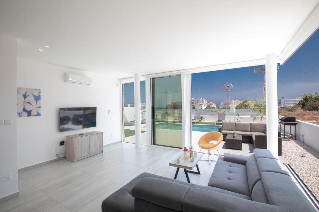 Protaras Villa | Walk to Beach- Central Protaras- Pool Villa, Blue Island Villa