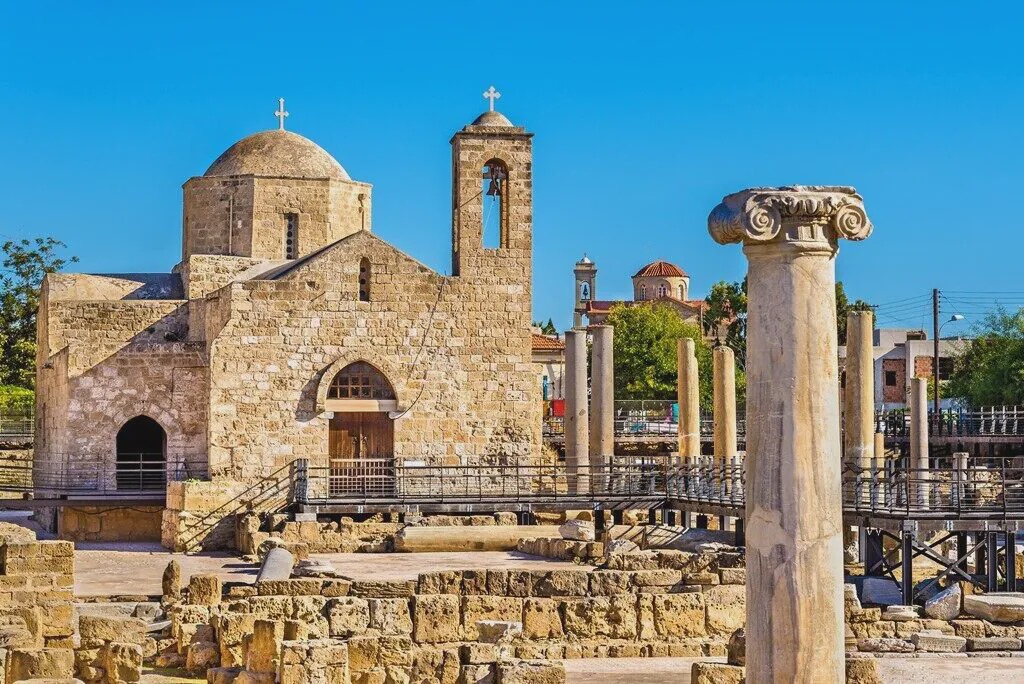 Photo of Buildings in Peyia Town