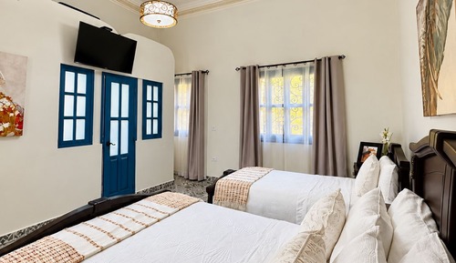 Traditional Double Room, Patio, Courtyard View