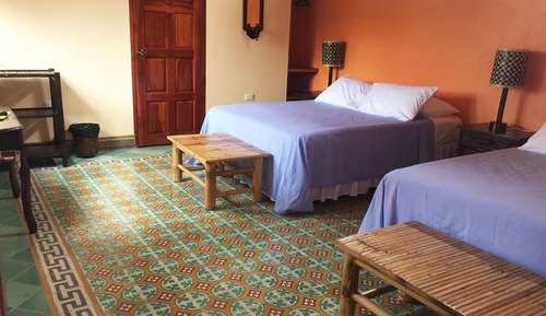 Deluxe Quadruple Room, 2 Queen Beds, Private Bathroom