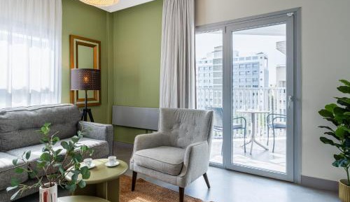Two-Bedroom Apartment with Balcony