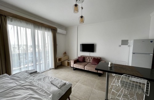 Trikomo Apartment | Studio Flat with Balcony in Cyprus