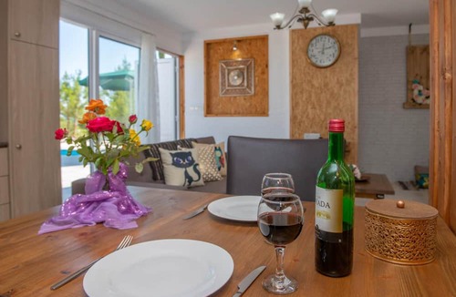 Latchi Villa | Villa Paradiso Sunset Private Pool Walk to Beach Sea Views A C Wifi - 3072