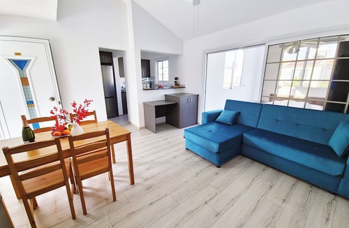 Oroklini Apartment | Amazing location, surrounded by palm trees and just 200 meters from the beach!