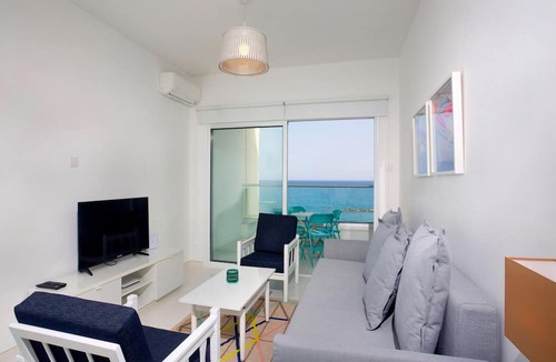 Agios Tychon Apartment | On the Beach Penthouse by TrulyCyprus