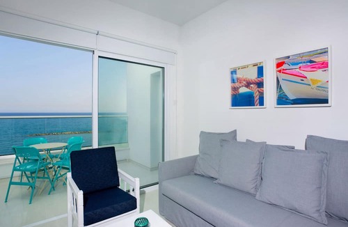 Agios Tychon Apartment | On the Beach Penthouse by TrulyCyprus