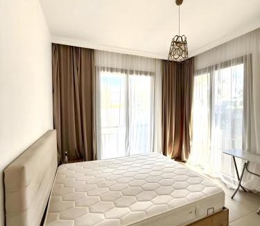 Karavas Apartment | Milos Park Homes Modern 2BR Apartment with Pool Alsancak Girne