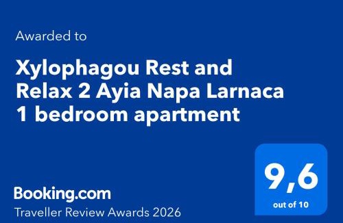 Xylofagou Apartment | Xylophagou Rest and Relax 2 Ayia Napa Larnaca 1 bedroom apartment