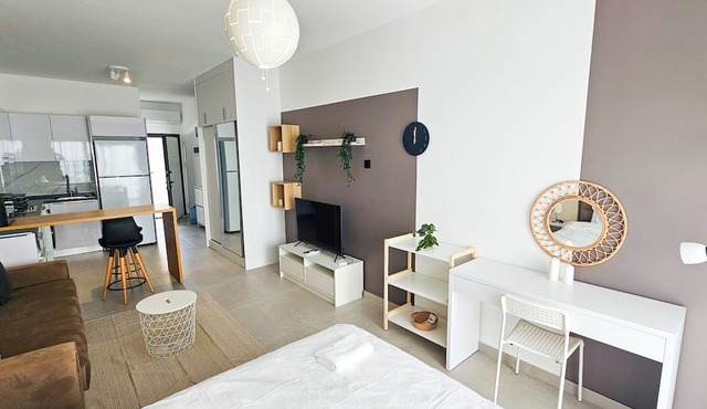 Priscilla Studios with Direct Seaview in Caesar Blue Resort in Dipkarpaz