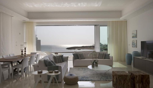 Blue Waves Protaras Beachfront Villa 3 in Paralimni