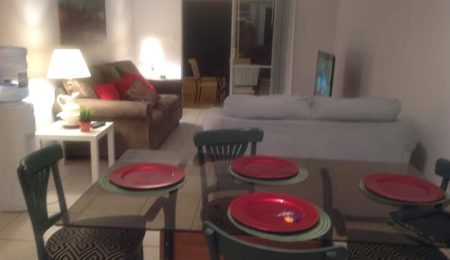 YOUR OWN 3-ROOM VILLA, PATIO, WITH ON PREMISES POOL, JACUZZI, WASHER DRYER in Lakeshore