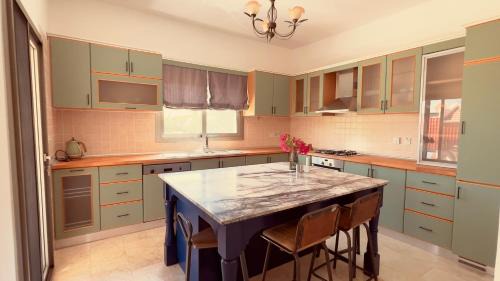 Palm House with private pool and garden in Kokkini Trimithia