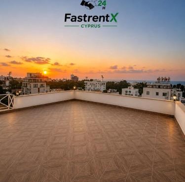 Girne, Luxury Penthouse, Sunset and Sea View in Vouni