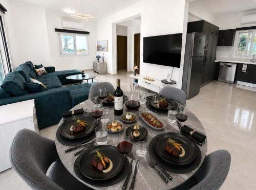 Brand New Sea-View Villa in Olive Orchard by Capt St George Resort