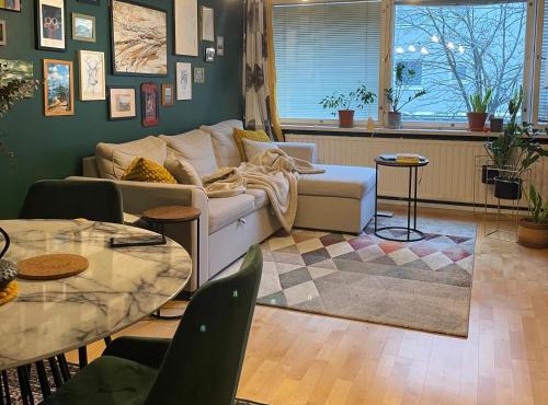Green one bedroom flat at the heart of the city in Helsinki