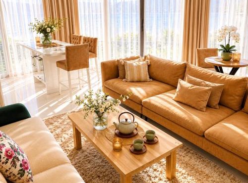 Kyrenia City IVF Friendly, 400M to Opera Casino 2 King Beds 2 Bathrooms 2 Dining Balconies Private Parking swimming pool City in Kyrenia