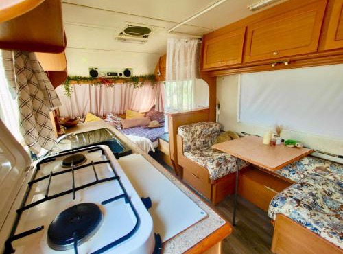 Olive Grove Mountain Caravan in Limnatis