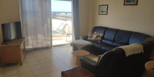 Uniquely located on the beach in Ayia Marina